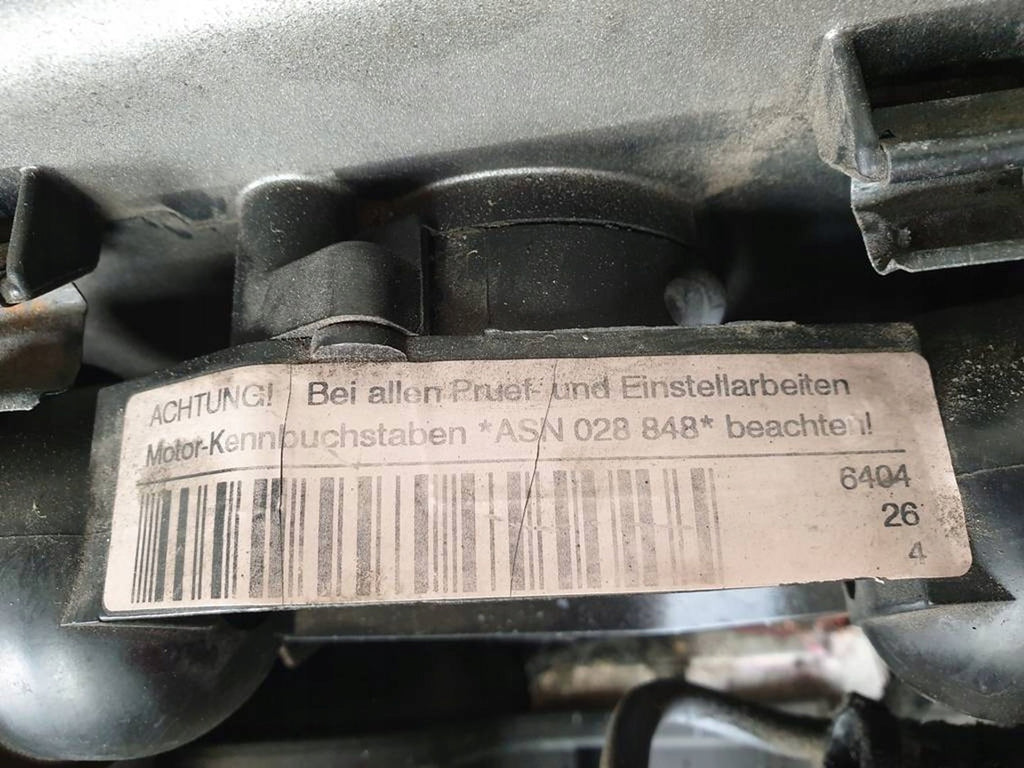 Motor Audi A4 B6 C5 ASN 3.0 220PS 162kW 207TKm 2002 Benzin Engine Unkomplett
