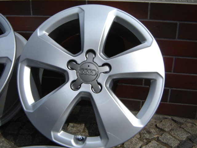 4x Alufelge 17 Zoll 6.0" 5x112 48ET Glanz Silber 8V0601025C Audi A4 A3 Rim Wheel FEL9190368323kv