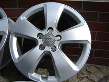 Laden Sie das Bild in den Galerie-Viewer, 4x Alufelge 17 Zoll 6.0" 5x112 48ET Glanz Silber 8V0601025C Audi A4 A3 Rim Wheel FEL9190368323kv