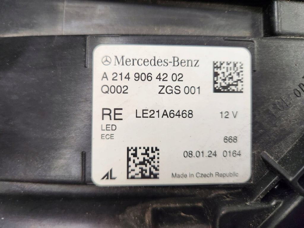 Frontscheinwerfer Mercedes-Benz A2149064202-SCZ LED Rechts Headlight SCH9455237490hf
