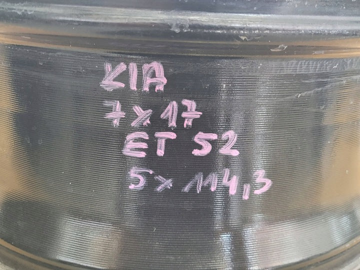 1x Alufelge 17 Zoll 5x114.3 52910AO000 Kia Niro Rim Wheel FEL9308366553kv