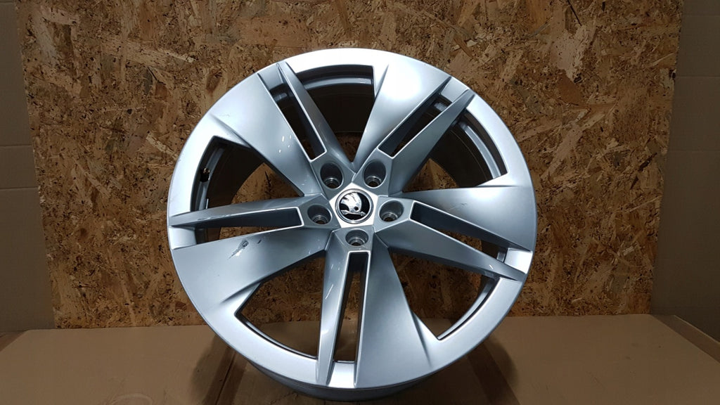 1x Alufelge 19 Zoll 8.0" 5x112 45ET 5LA601025B Skoda Enyaq Rim Wheel FEL6698559475wp