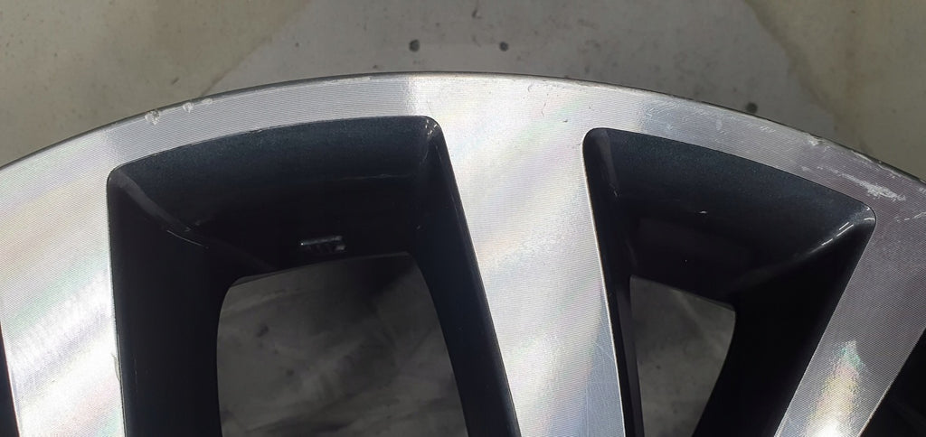 1x Alufelge 18 Zoll 7.0" 5x114.3 38ET Glanz Graphit Mg Outlander Eclipse Cross FEL1234515889pm
