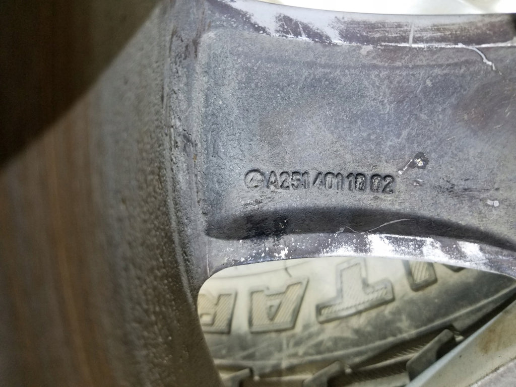 4x Alufelge 17 Zoll 7.5" 5x112 56ET Glanz Silber A2514011002 Mercedes-Benz W164 FEL2017345841yo