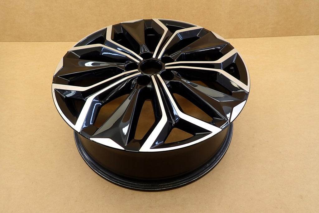 1x Alufelge 19 Zoll 7.0" 5x108 41ET Glanz Schwarz 9834512480 Citroën Ds4 Ds 4 FEL3738346945st
