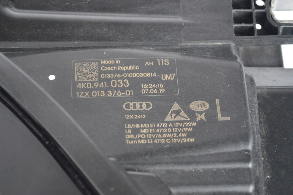 Frontscheinwerfer Audi A6 C8 4K0941033 LED Links Scheinwerfer Headlight SCH6385310363zw