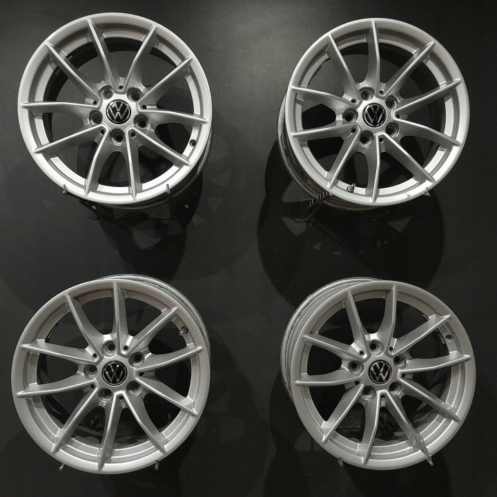 4x Alufelge 16 Zoll 6.5" 5x112 22ET 6876921-F605292 Audi I Rim Wheel FEL8752347115vd