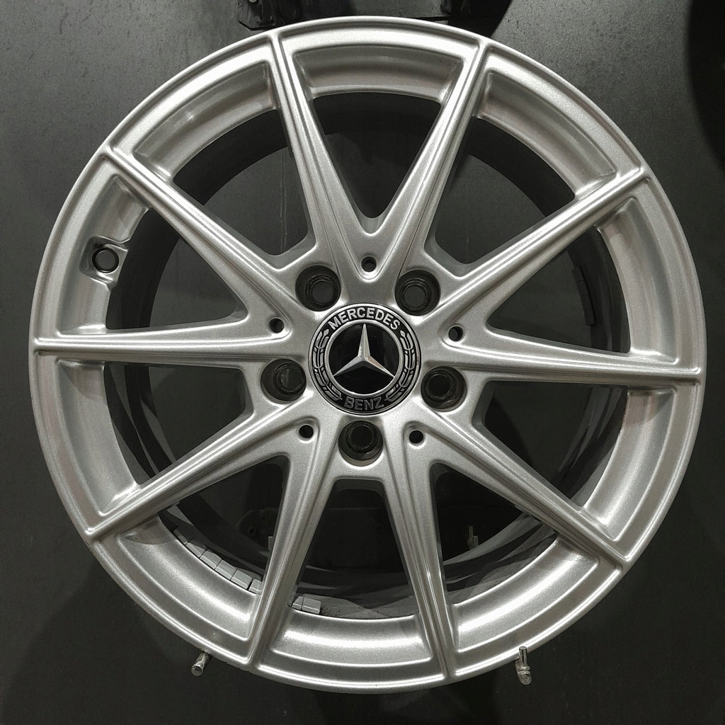 4x Alufelge 16 Zoll 6.5" 5x112 44ET Glanz Silber A1774011100 Mercedes-Benz W177 FEL7715689407jk