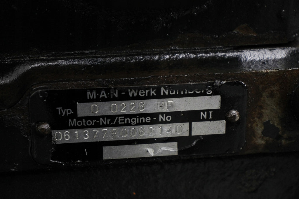 Motor Man VW D0226-MF 5.7 Diesel Engine Unkomplett