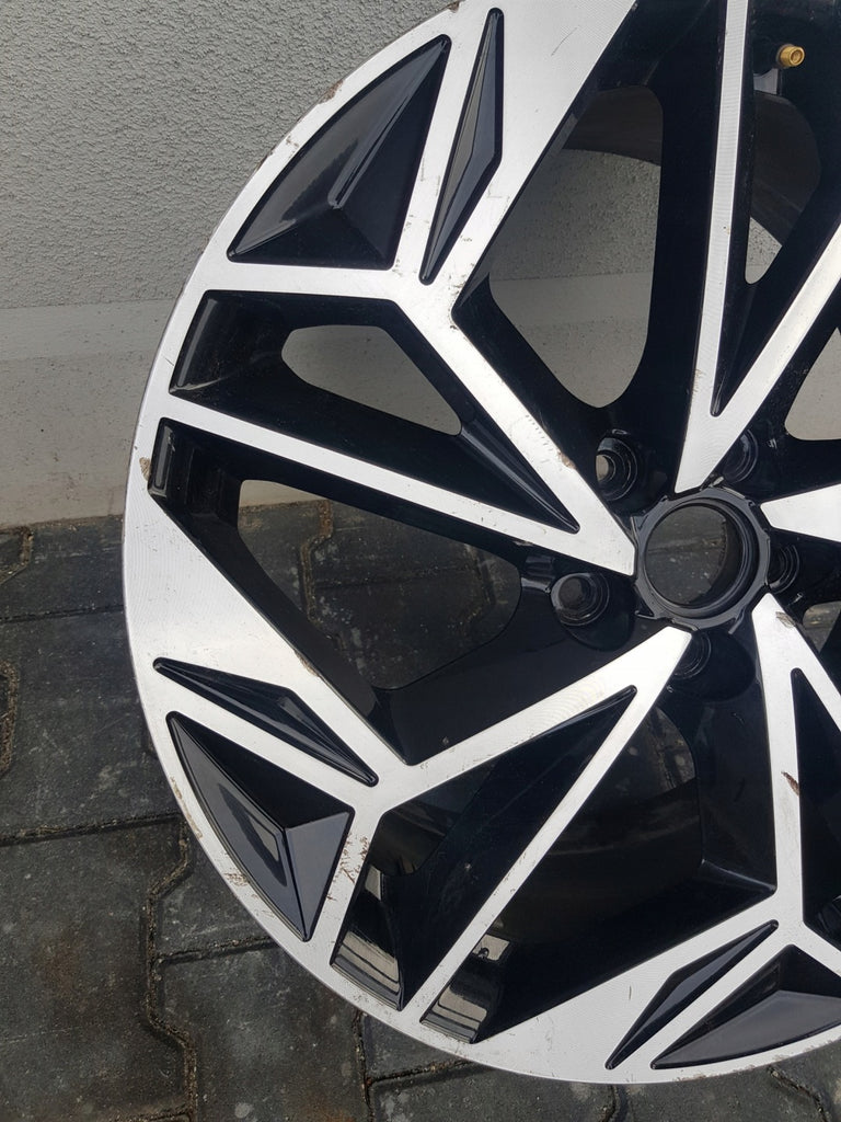 1x Alufelge 20 Zoll 8.5" 5x114.3 53 5ET Glanz Schwarz 52910-KL310 Hyundai Ioniq FEL6506287219jv