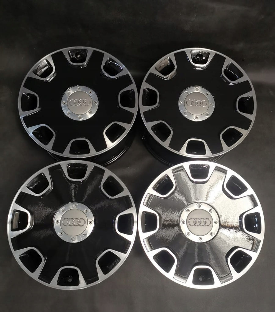 4x Alufelge 17 Zoll 7.5" 5x112 40ET Glanz Silber 4E0601025 Audi A8 Rim Wheel FEL5527634264pp