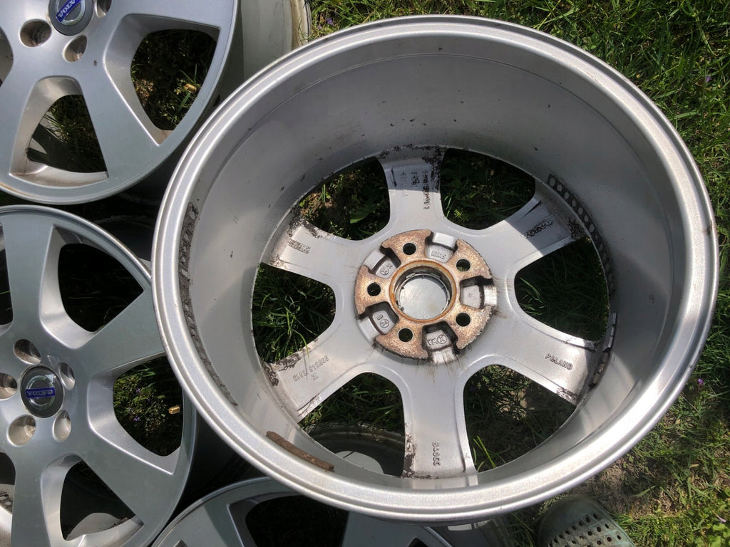 4x Alufelge 17 Zoll 7.5" 5x108 55ET Glanz Silber 30671480 Volvo Xc60 Rim Wheel FEL3567318708jc