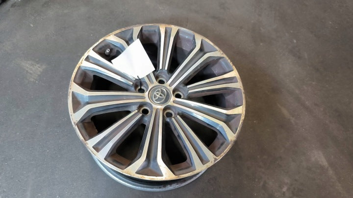 1x Alufelge 17 Zoll 7.5" 5x114.3 40ET Glanz Schwarz 42611-02R30 Toyota Corolla FEL5081440381hq