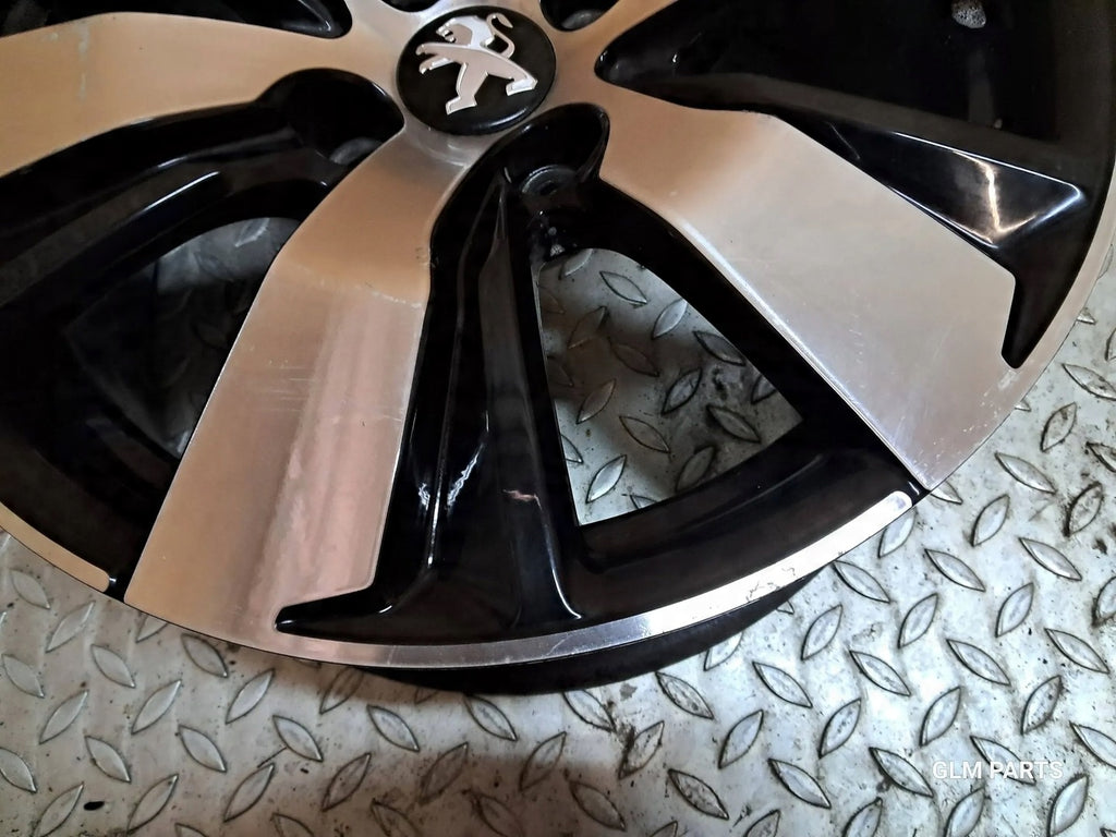 1x Alufelge 16 Zoll 6.5" 4x108 20ET 9678398177 Peugeot 2008 I Rim Wheel
