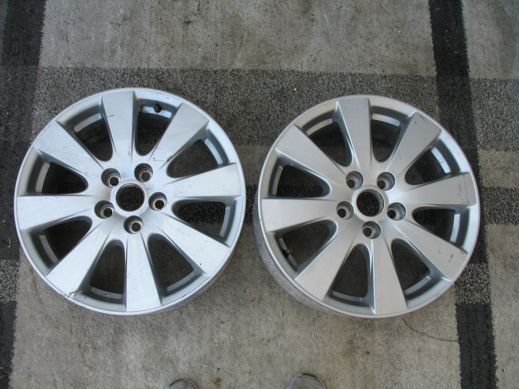 1x Alufelge 17 Zoll 7.0" 5x114.3 45ET Glanz Silber 42811YY210 Toyota I Rim Wheel FEL2497095711zy