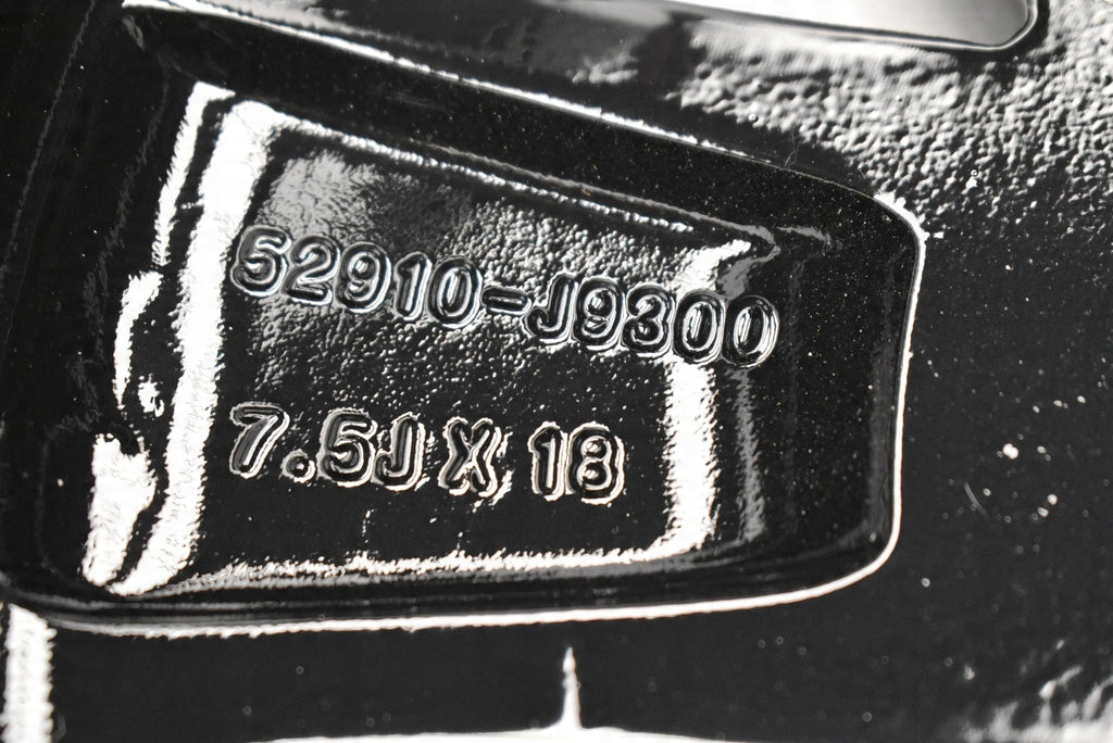 4x Alufelge 18 Zoll 7.5" 5x114.3 52ET Glanz Graphit 52910-J9300 Hyundai Kona Mg