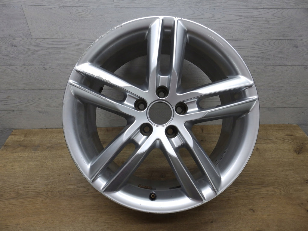 1x Alufelge 18 Zoll 8.0" 5x112 39ET Matt Silber 4G0601025 Audi A6 C7 Rim Wheel