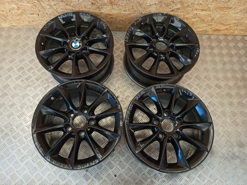 1x Alufelge 16 Zoll 7.0" 5x120 40ET Glanz Schwarz 6867125 BMW 1 F21 F20 FEL7729538470rf