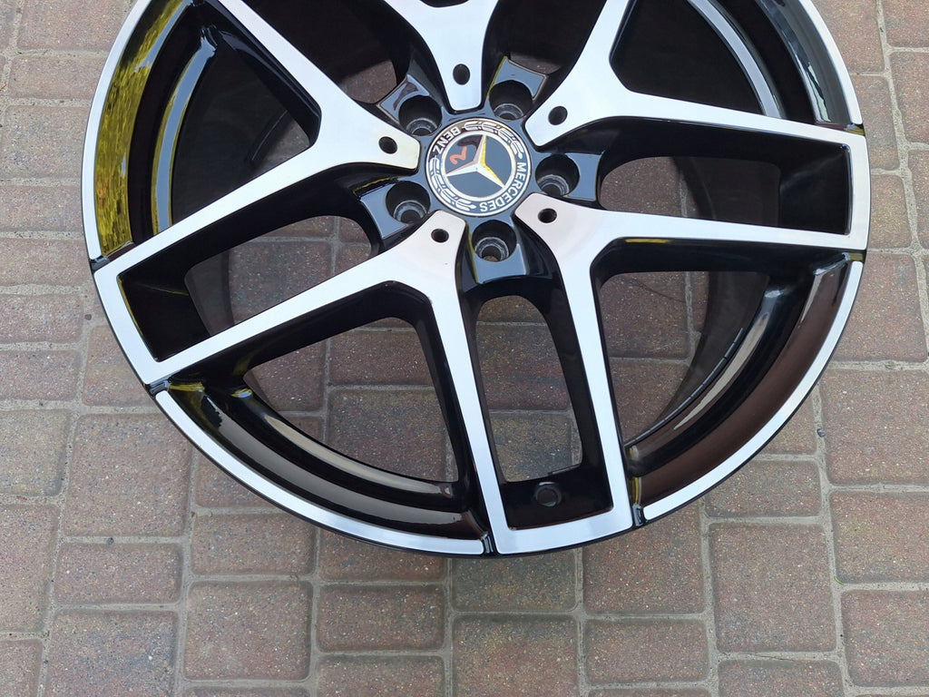 1x Alufelge 19 Zoll 8.0" 5x112 38ET A2534011800 Mercedes-Benz Glc Rim Wheel FEL8917796316bo