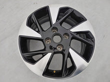 Laden Sie das Bild in den Galerie-Viewer, 1x Alufelge 16 Zoll 6.5&quot; 4x108 32ET Glanz Schwarz 9833892580 Opel Corsa F