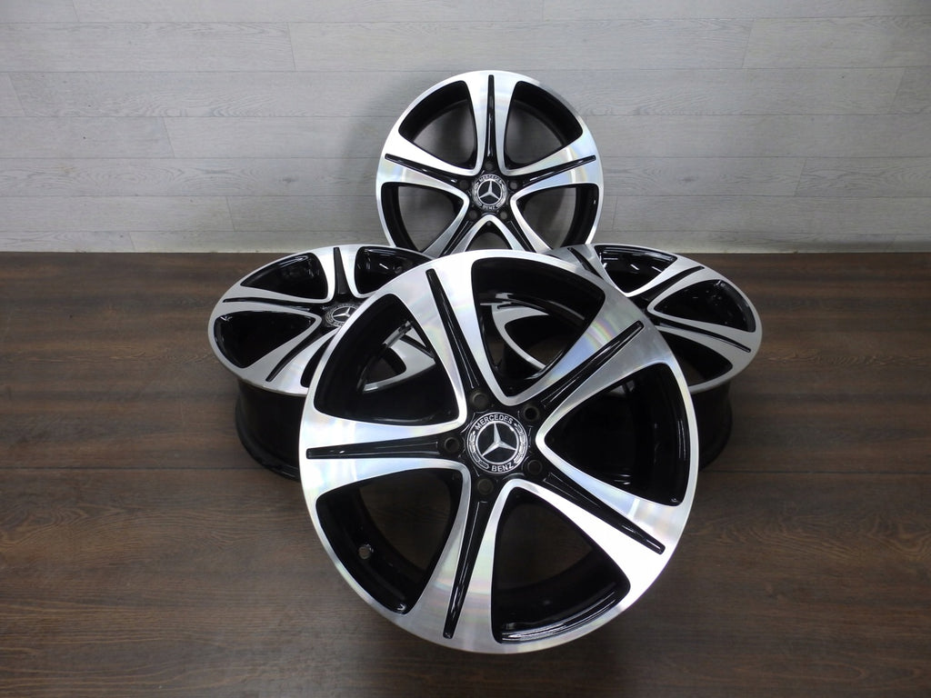 4x Alufelge 17 Zoll 7.5" 5x112 40ET Glanz Silber A2134011200 Mercedes-Benz W213 FEL5636717031ia