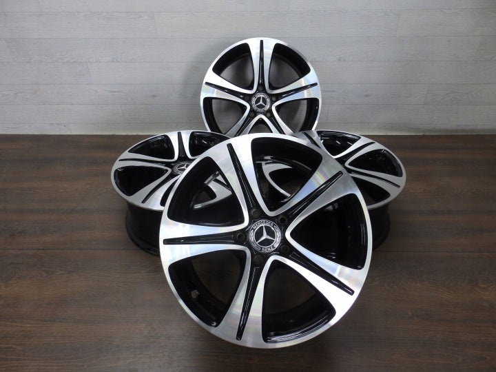 4x Alufelge 17 Zoll 7.5" 5x112 40ET A2134011200 Mercedes-Benz Rim Wheel FEL5636717031ia