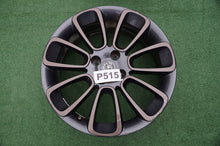 Laden Sie das Bild in den Galerie-Viewer, 1x Alufelge 17 Zoll 7.0" 4x100 44ET Glanz Schwarz Opel Corsa E D Rim Wheel FEL7515349741in