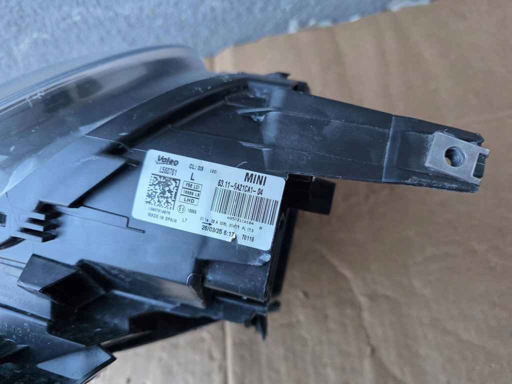 Frontscheinwerfer Mini F56 F55 5A21CA104 Links Scheinwerfer Headlight SCH3289976106ce