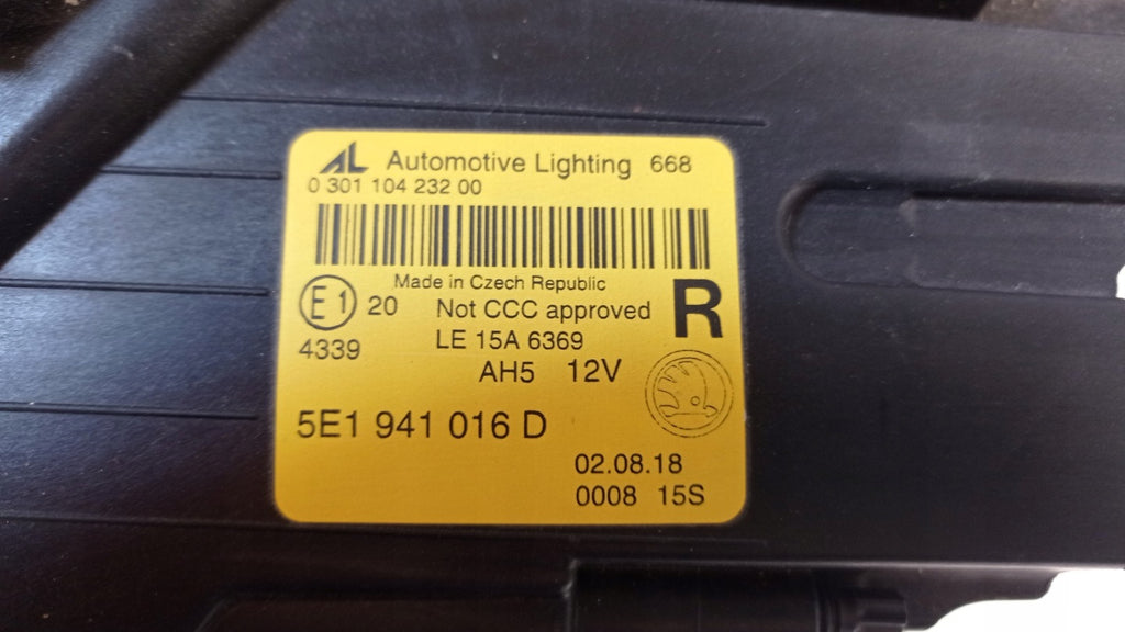 Frontscheinwerfer Skoda Octavia III 5E1941016 LED Links Scheinwerfer Headlight SCH2693868996mr
