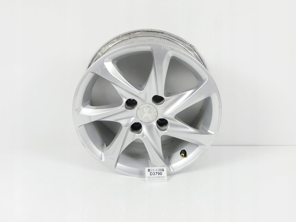 1x Alufelge 15 Zoll 6.0" 4x108 23ET 9673773577 Peugeot 208 I Rim Wheel FEL2715657674eq
