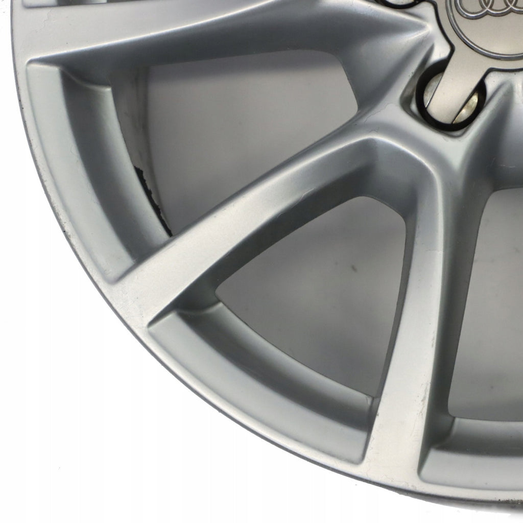 1x Alufelge 18 Zoll 8.0" 5x112 39ET Glanz Silber 8R0601025 Audi Q5 Rim Wheel FEL6952237562sn