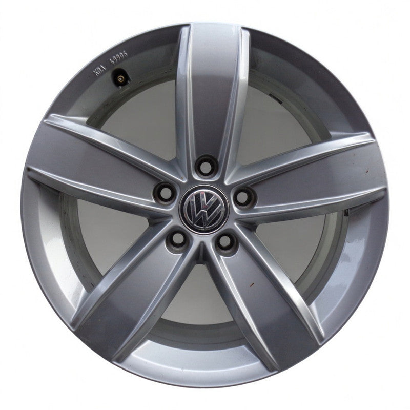 1x Alufelge 17 Zoll 6.5" 5x112 38ET 5NA071497 Vw Rim Wheel