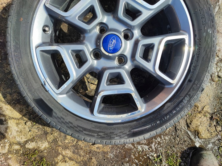 1x Alufelge 17 Zoll 6.0" 4x108 37 5ET DN1C-1007-AA Ford Fiesta Ecosport FEL8510593447nj