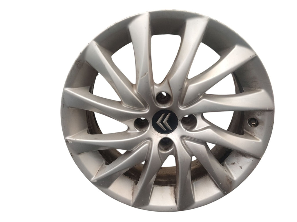 1x Alufelge 17 Zoll 6.5" 4x108 Glanz Silber Citroën C4 Picasso I Rim Wheel FEL6025639802tu
