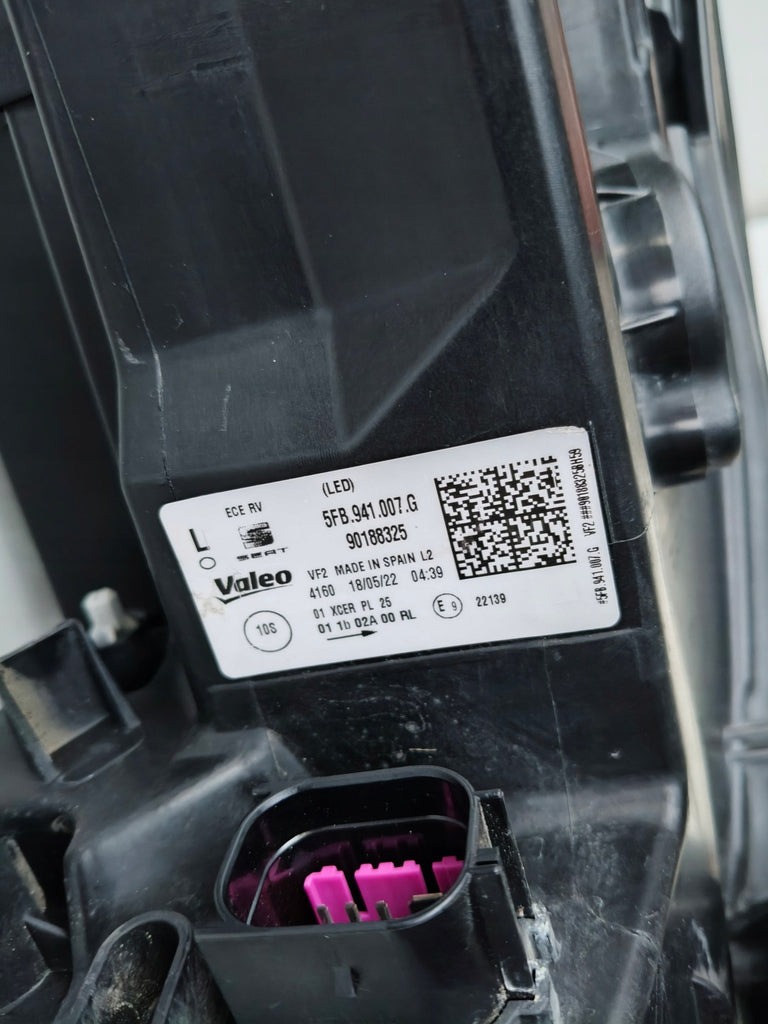 Frontscheinwerfer Seat Leon 5FB941007G Full LED Links Scheinwerfer Headlight SCH3273300633hc