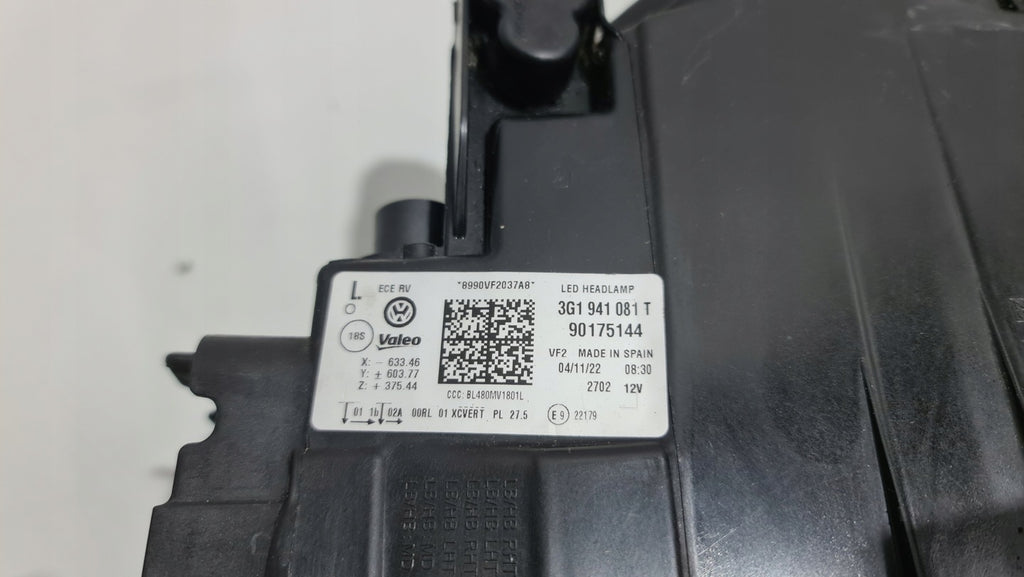 Frontscheinwerfer VW Passat B8 3G1941081T Full LED Links Scheinwerfer Headlight SCH1082464239oh