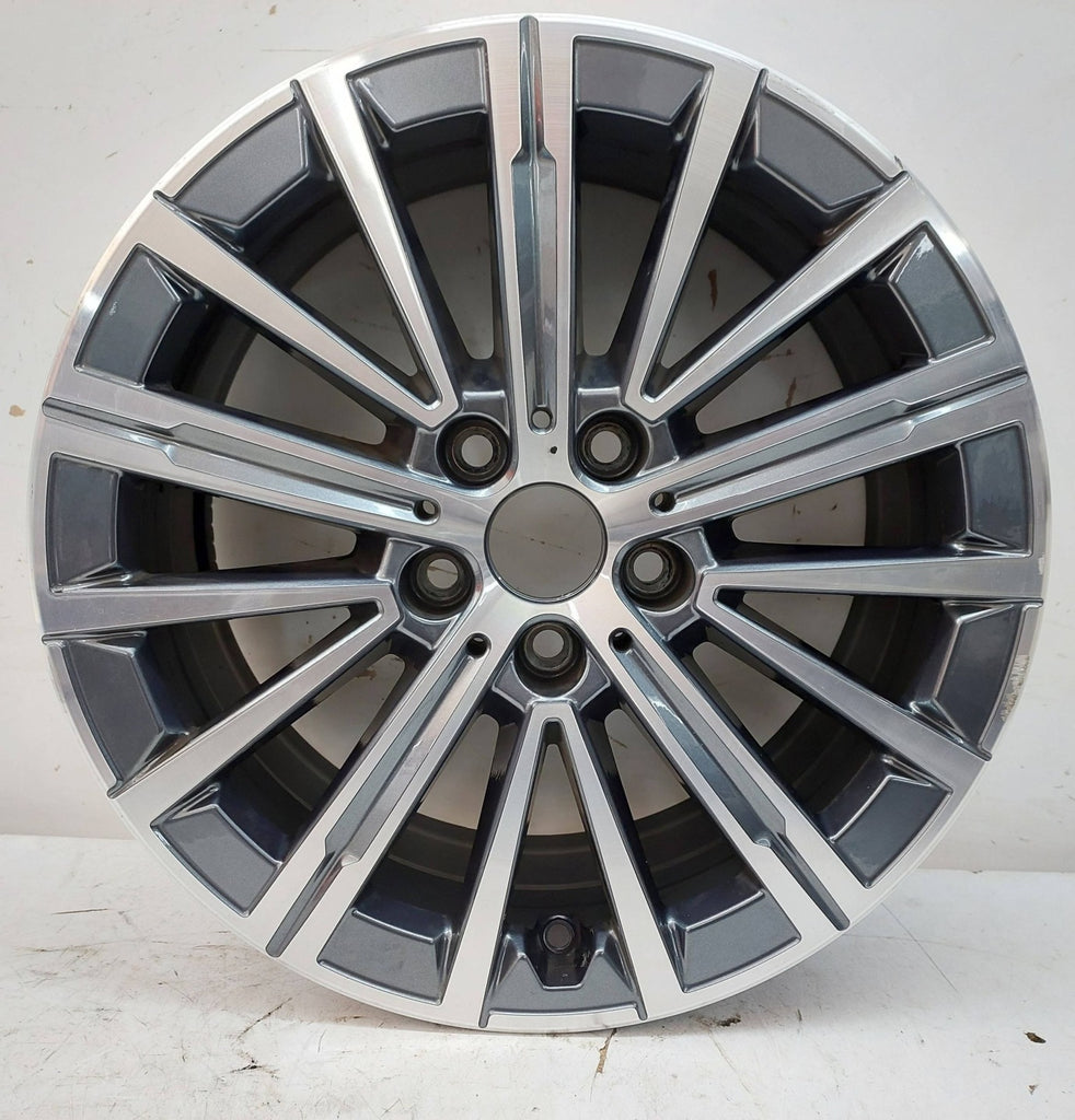 1x Alufelge 17 Zoll 41ET Glanz Schwarz 6891174 BMW 2 Active Tourer U06 Rim Wheel FEL1341574174ex