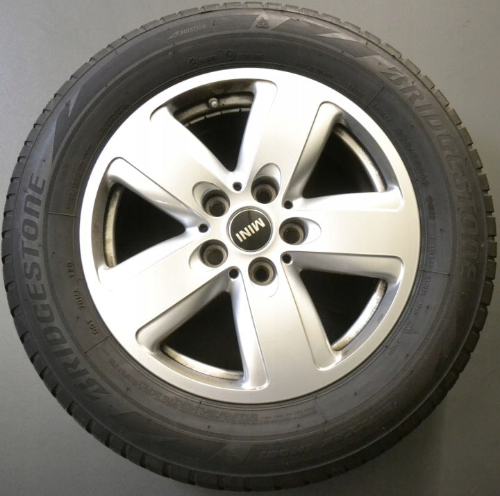 4x Alufelge 16 Zoll 7.0" 5x112 41ET Glanz Silber 6856029- Mini Countryman FEL7672058661fs