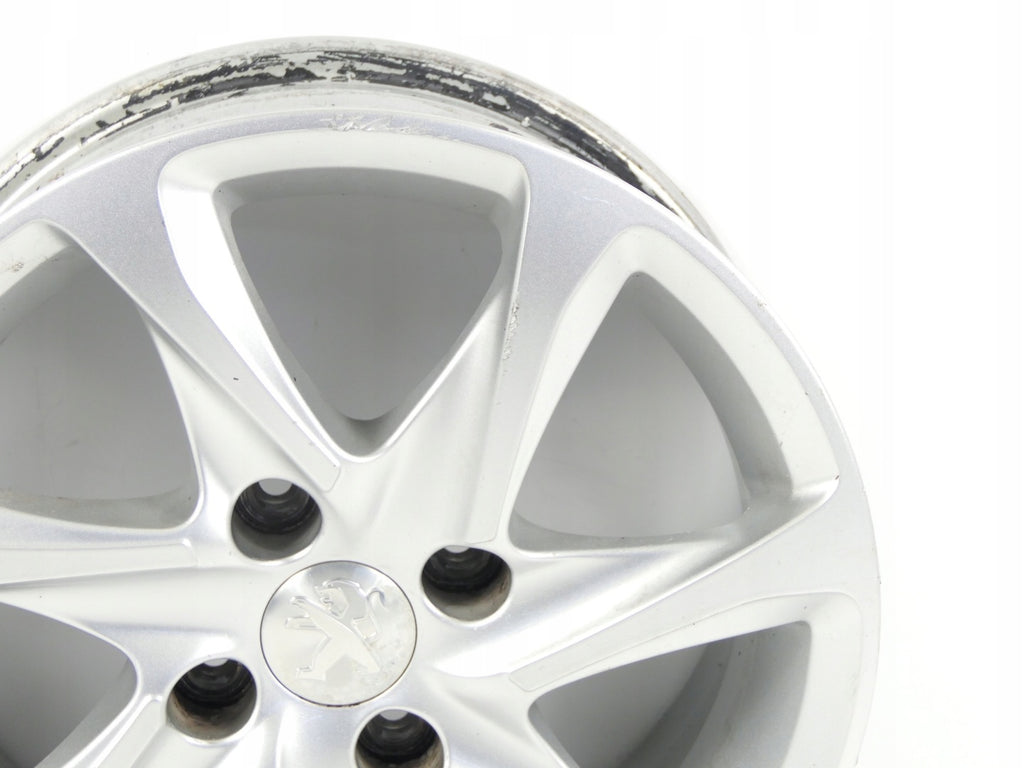 1x Alufelge 15 Zoll 6.0" 4x108 9673773577 Peugeot 208 I Rim Wheel FEL2448419610hf