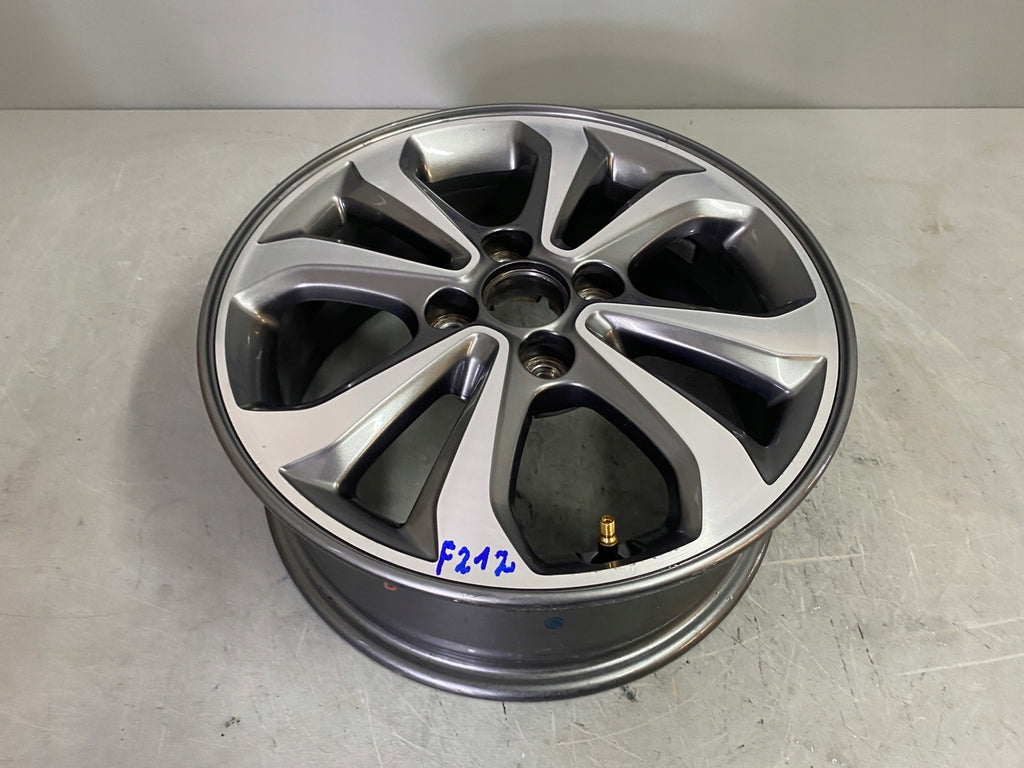 1x Alufelge 15 Zoll 6.0" 4x100 47ET Glanz Grau 52910-C8800 Hyundai I10 Mg