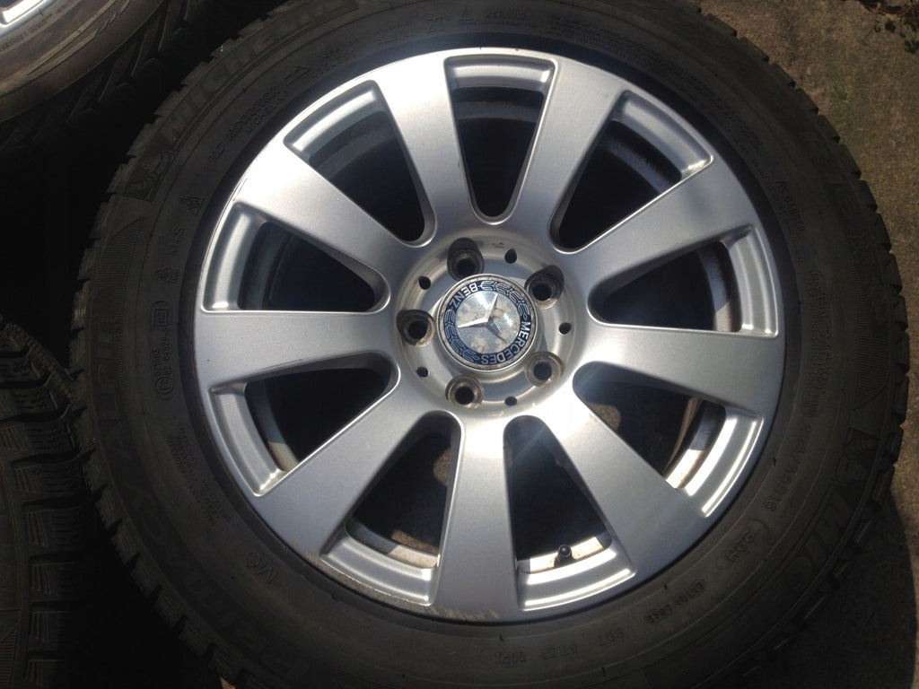 4x Alufelge 16 Zoll 7.5" 5x112 45ET A2124010102 Mercedes-Benz Rim Wheel FEL5166868173fr