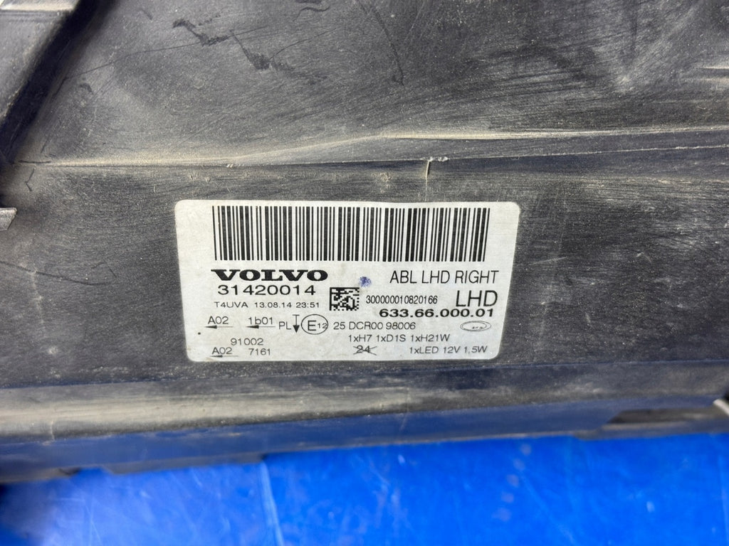 Frontscheinwerfer Volvo Xc70 31420014 Xenon Rechts Scheinwerfer Headlight