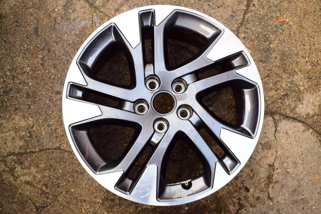 1x Alufelge 17 Zoll 7.0" 5x108 46ET Glanz Graphit 9833355980 Mg Grandland X