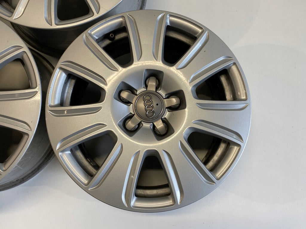 4x Alufelge 16 Zoll 6.5" 5x112 33ET Glanz Silber 8U0601025 Audi Q3 Rim Wheel FEL5305459063eg