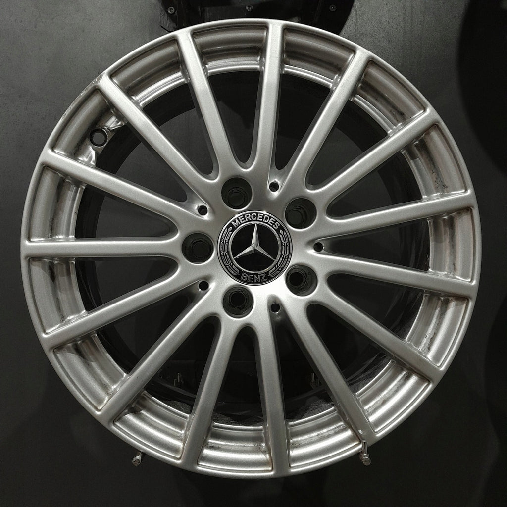 4x Alufelge 16 Zoll 6.5" 5x112 38ET A2054012502 Mercedes-Benz W177 Rim Wheel FEL8130430586sm
