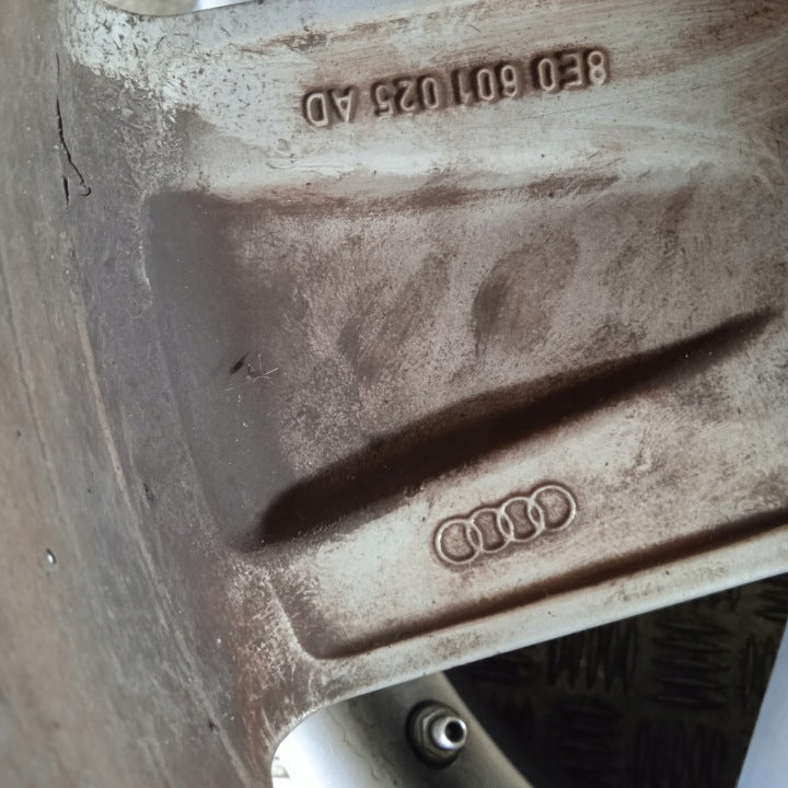 4x Alufelge 18 Zoll 8.0" 5x112 43ET Glanz Silber 8E0601025AD Audi Rim Wheel FEL5920472954ab