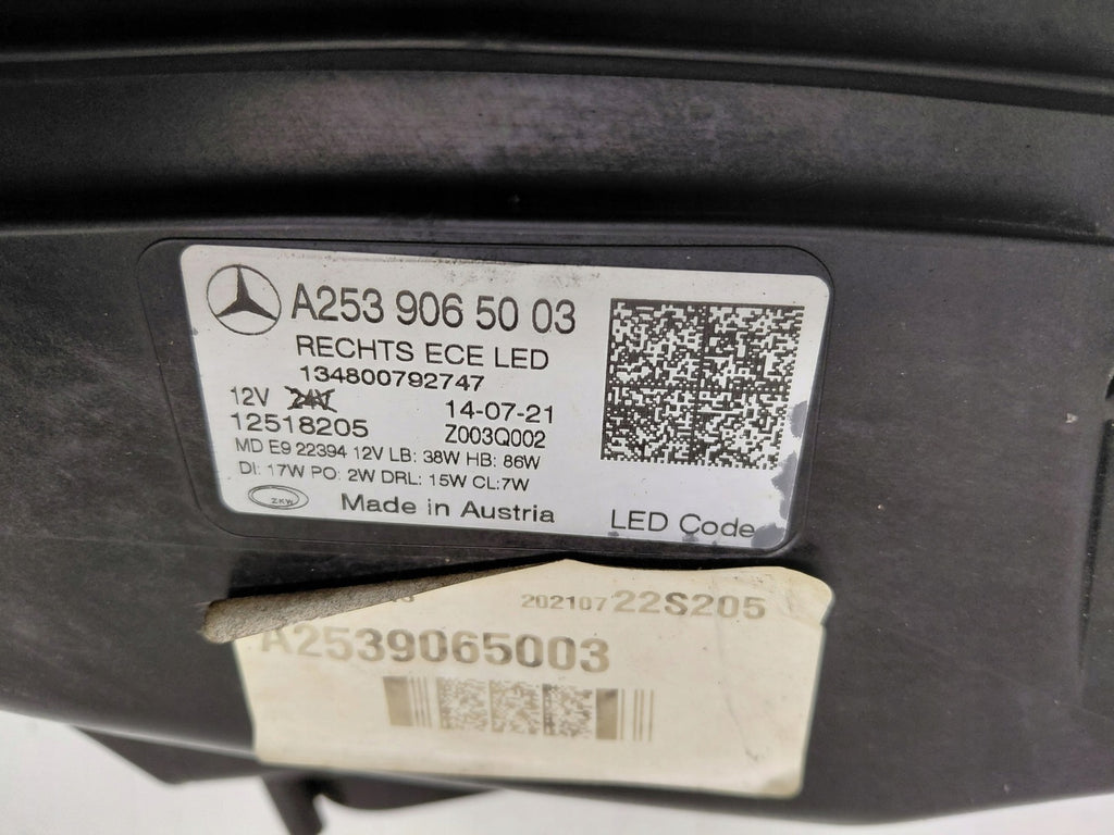 Frontscheinwerfer Mercedes-Benz Glc A2539065003 FALSE Scheinwerfer Headlight SCH2691999127wq