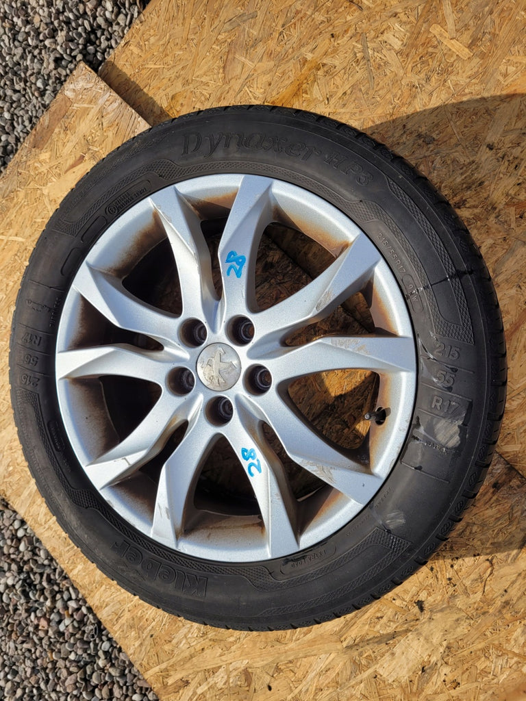 1x Alufelge 17 Zoll 7.0" 5x108 46ET Matt Silber 9671401480 Peugeot Expert FEL8479736605yo