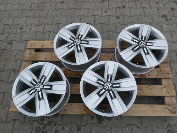 4x Alufelge 17 Zoll 7.0" 5x120 55ET 7E0601025P VW T6 T5 Rim Wheel FEL2490288383cd