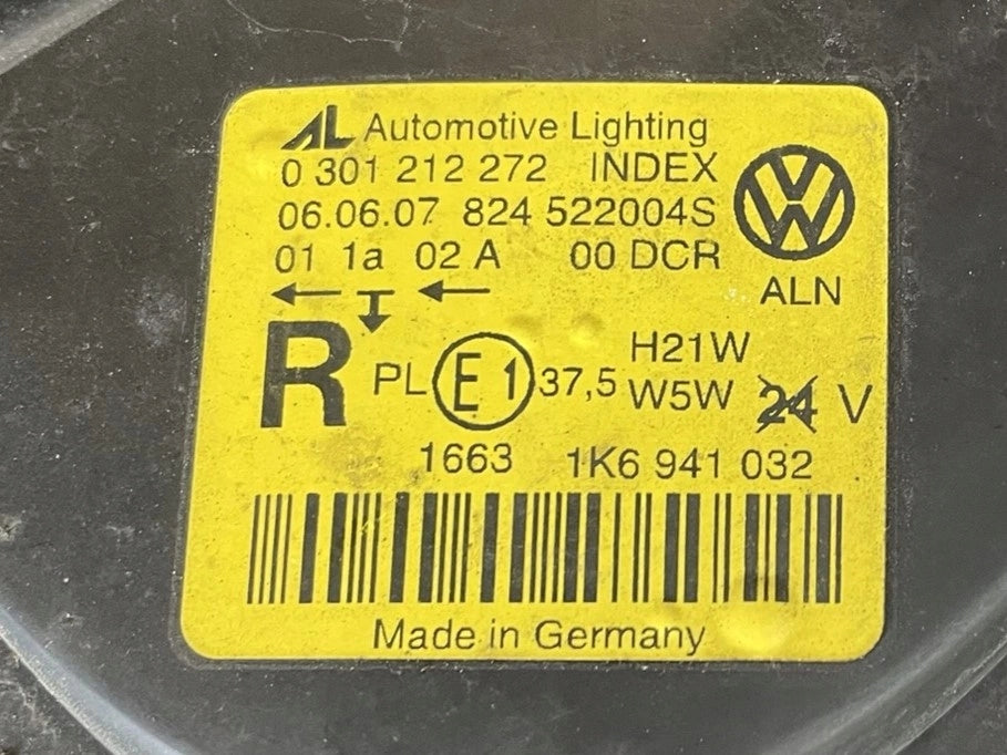 Frontscheinwerfer VW Golf V I 1K6941032 Rechts Scheinwerfer Headlight SCH8260866074nm